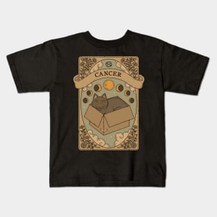 Cancer - Cats Astrology Kids T-Shirt